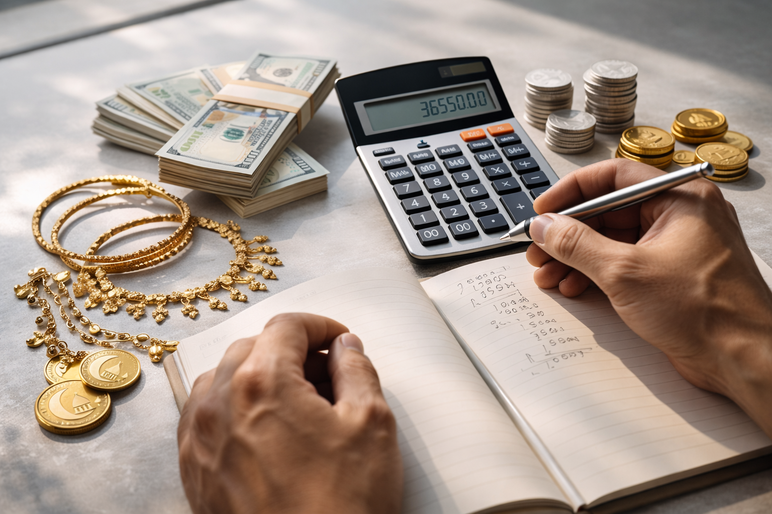 Zakat Calculator illustration